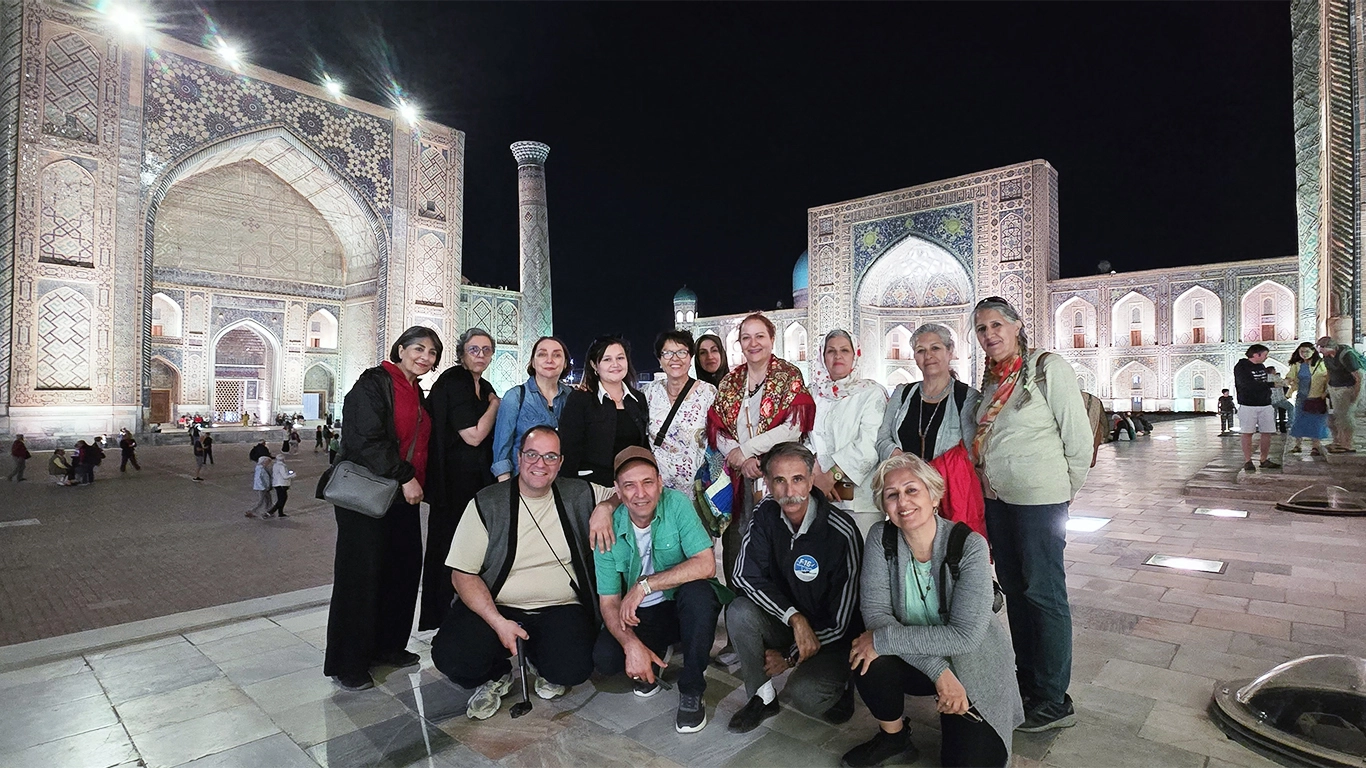 میدان تاریخی ریگستان در سمرقند