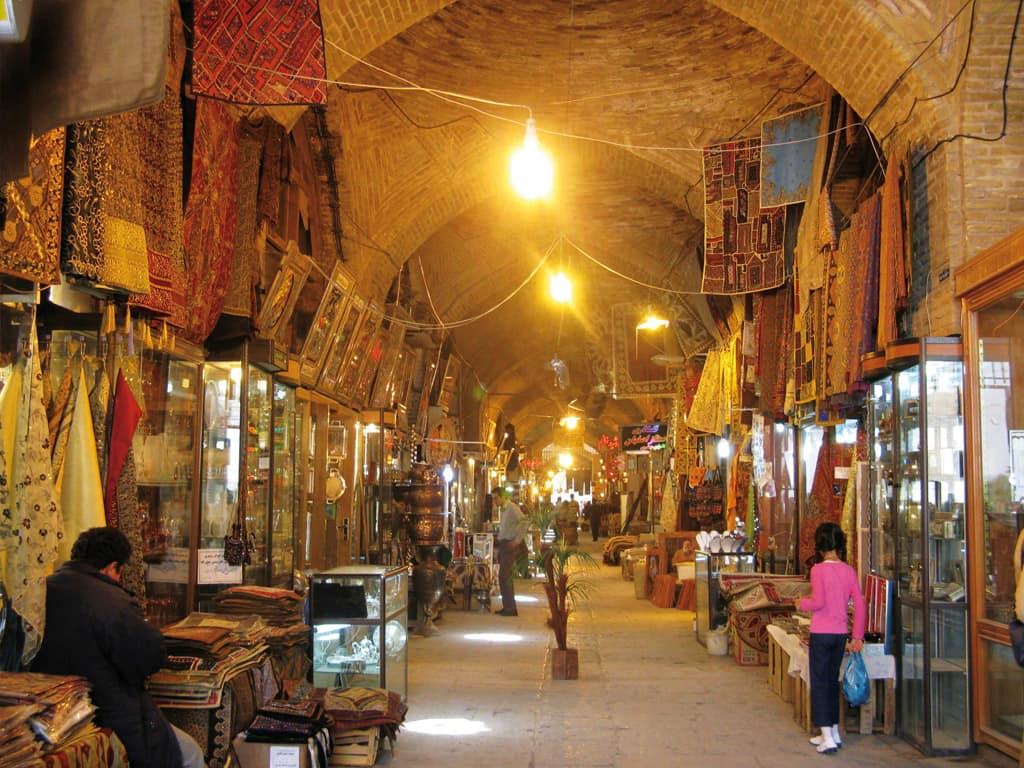 حجرههای فعال در بازار تاریخی سمنان