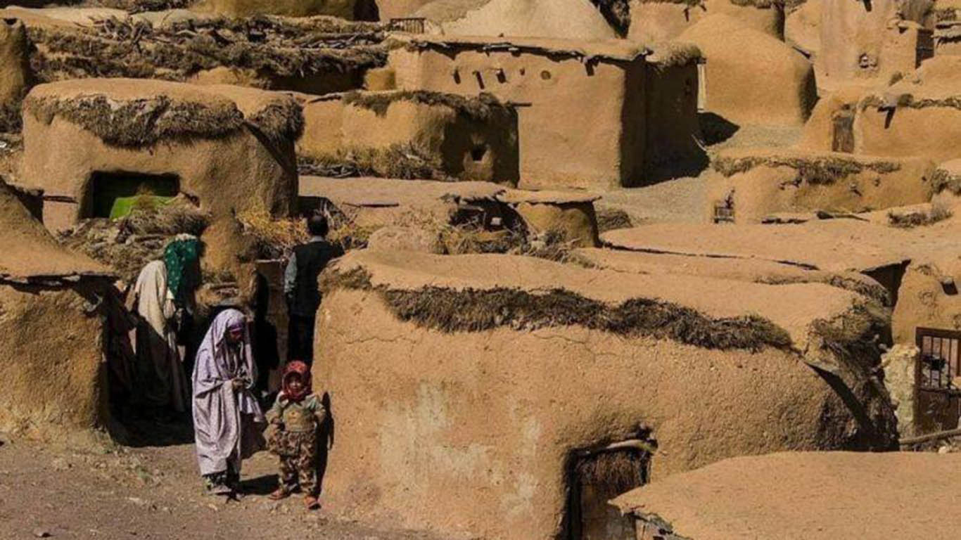 نمایی ازروستای ماخونیک خراسان جنوبی