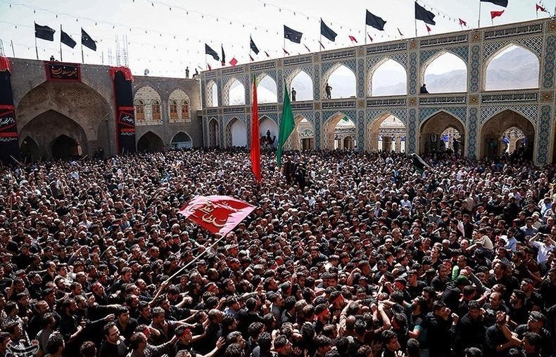 مراسم قالیشویی مشهد اردهال 
