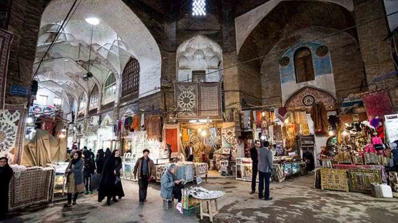 طاق و حجره‌های بازار قیصریه اصفهان