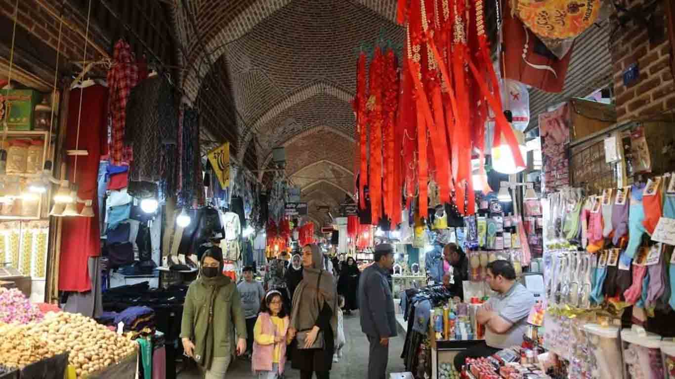 راسته تاریخی بازار اردبیل در بافت قدیمی شهر