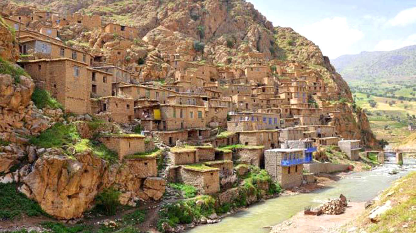 روستای پالنگان کردستان؛ نگین پلکانی ژاورود