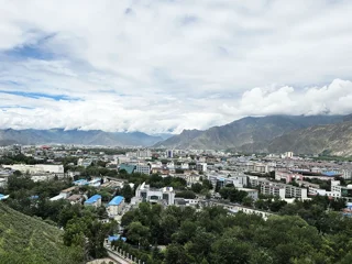 نمایی از شهر لهاسا