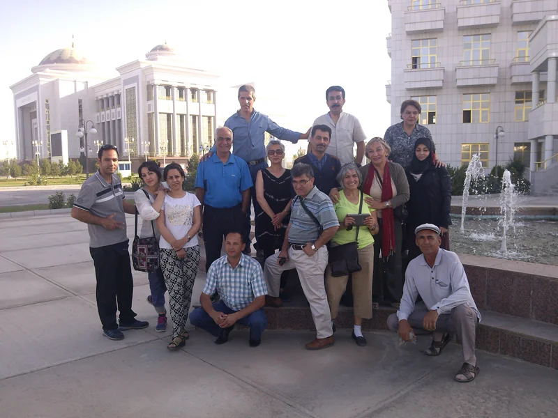 خاطرات سفر به آسیای میانه همراه با هشتمین تور زمینی جاده ابریشم (قسمت دوم - مرو قدیم - ترکمنستان)