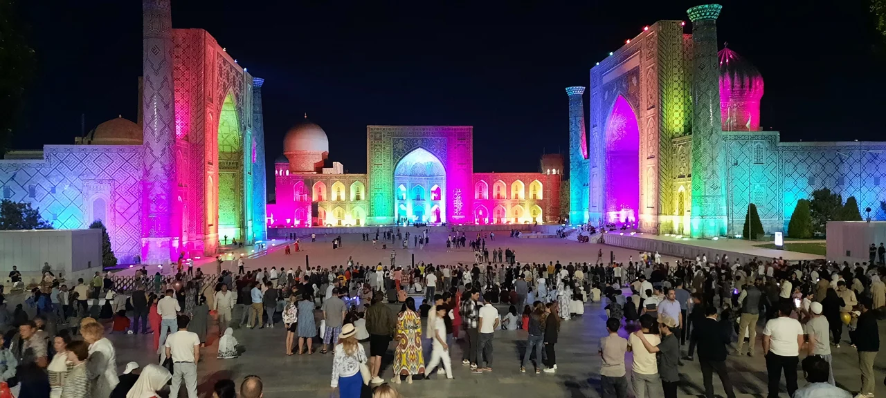 میدان ریگستان سمرقند؛ شکوه معماری تیموری در قلب جاده ابریشم