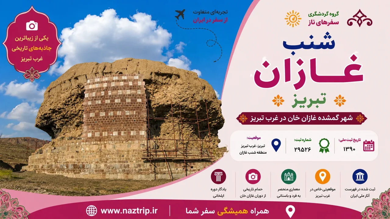 غازانیه تبریز؛ شهر ایلخانی غازان‌خان و یکی از مهم‌ترین مراکز تاریخی تبریز